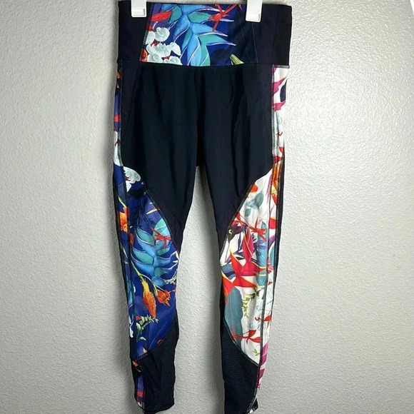 Athleta Floral Print Leggings - Picture 10 of 11